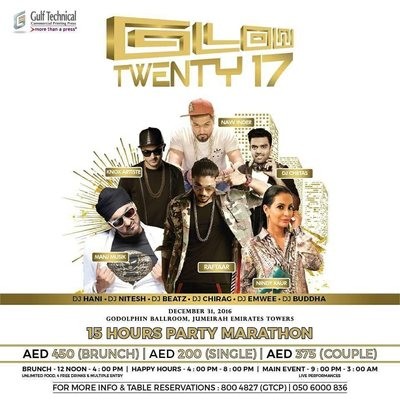 GLOW TWENTY17 - DUBAI NYE