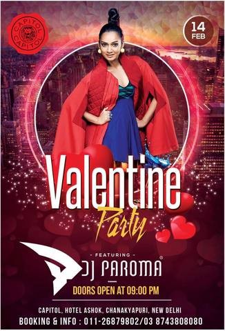 VALENTINE PARTY - DJ PAROMA