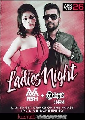 DJ VARSHA & DJ ABHIJIT  - LADIES NIGHT
