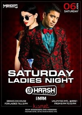 DJ HARSH BHUTANI - SATURDAY LADIES NIGHT