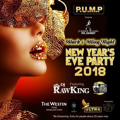 DJ RAWKING - NYE 2018 (BLACK & BLING NIGHT)