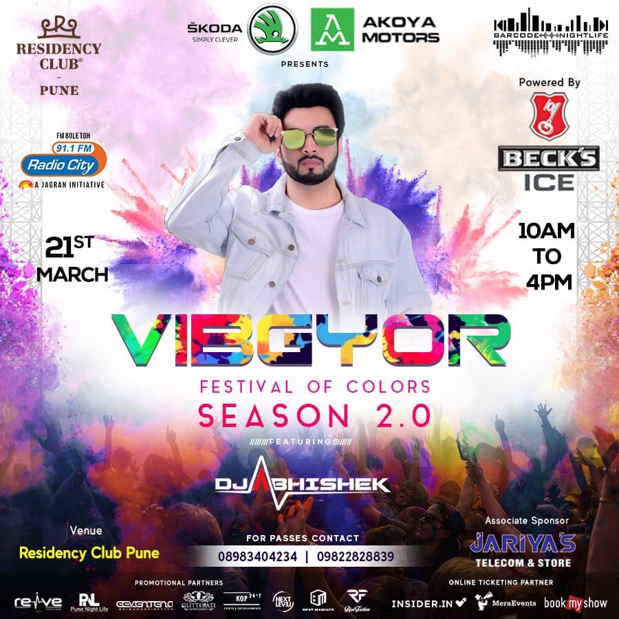 VIBGYOR Festival Of Colors 2.0 - DJ Abhishek