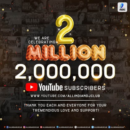AIDC - 2 MILLION SUBSCRIBERS ON YOUTUBE