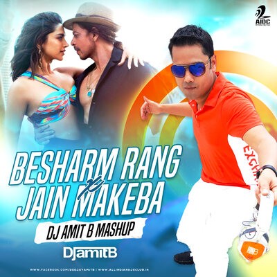 Besharam Rang  x Jain Makeba (Mashup) - DJ Amit B