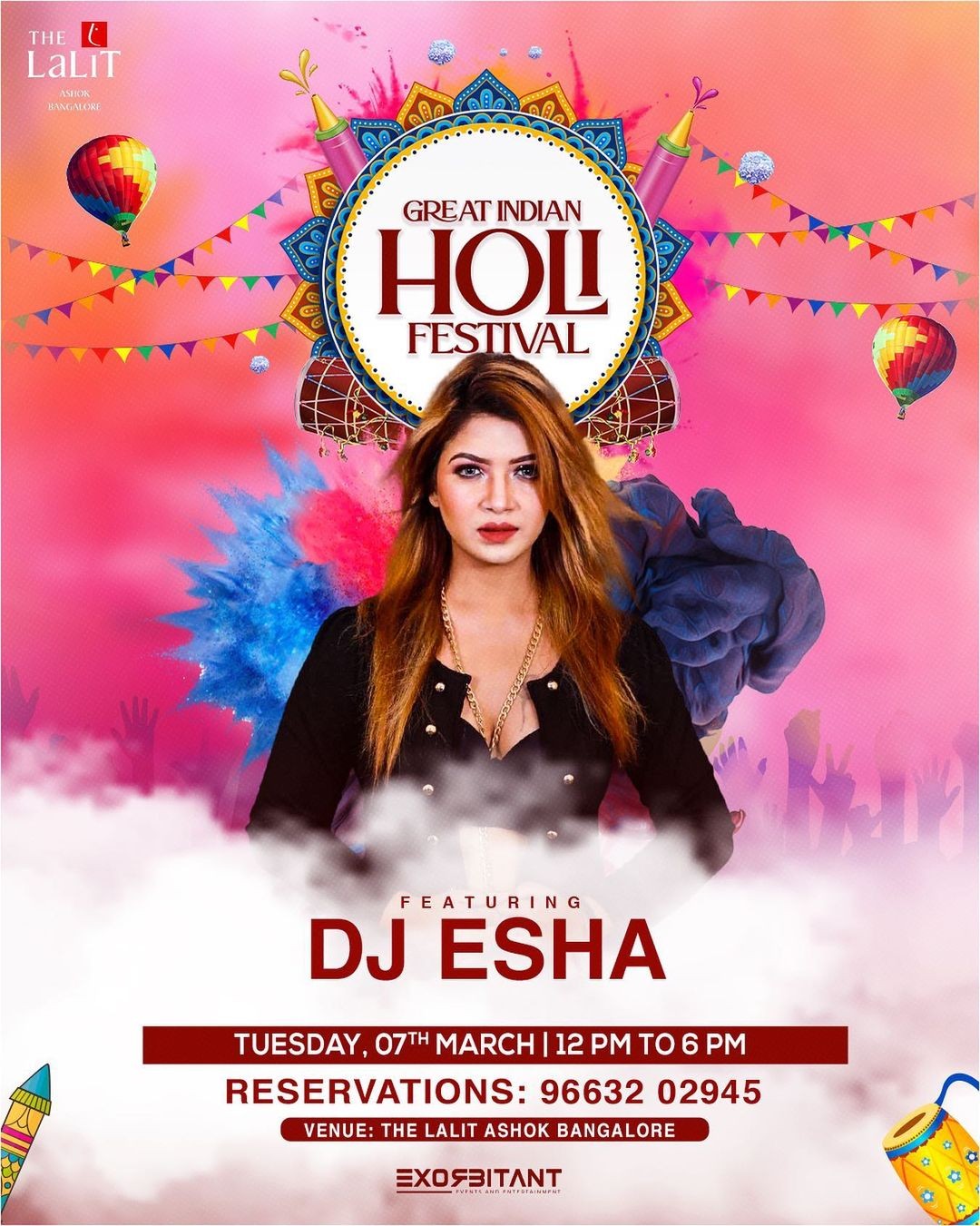 Great Indian Holi Festival - DJ Esha