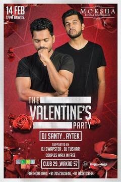 THE VALENTINE'S PARTY - DJ SANTY & AYTEK