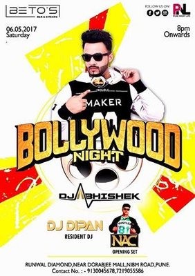 DJ ABHISHEK - BOLLYWOODNIGHT