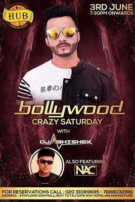 DJ ABHISHEK -BOLLYWOOD CRAZY SATURDAY
