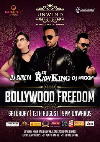 DJ SHREYA | DJ RAWKING | DJ VAGGY - BOLLYWOOD FREEDOM 