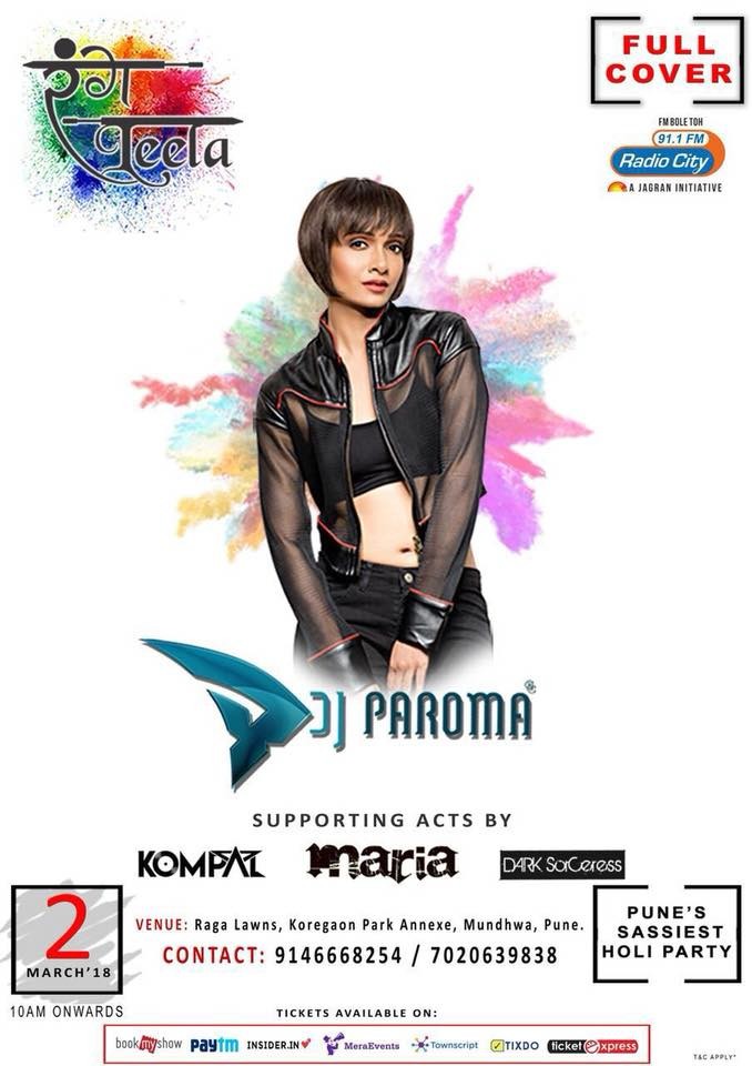 DJ PAROMA - RANG LEELA 2018 | PUNE
