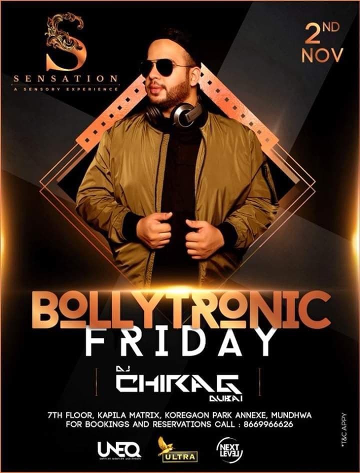 DJ CHIRAG DUBAI - BOLLYTRONIC FRIDAY