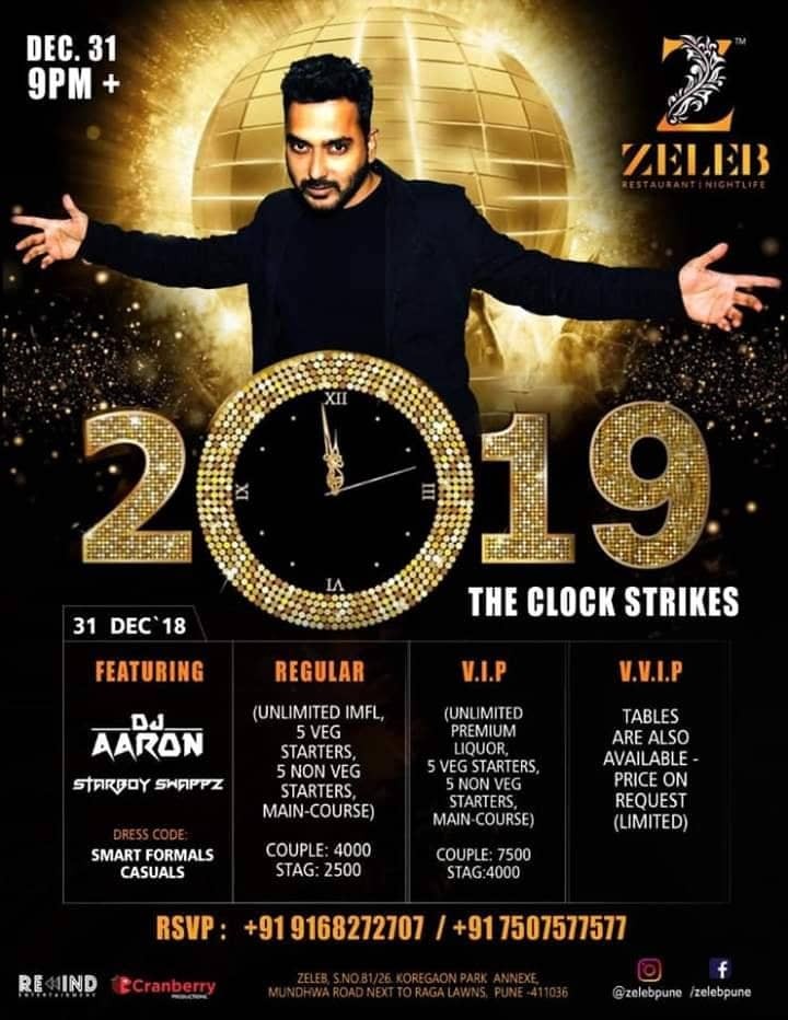 DJ AARON - 2019 THE CLOCK STRIKES